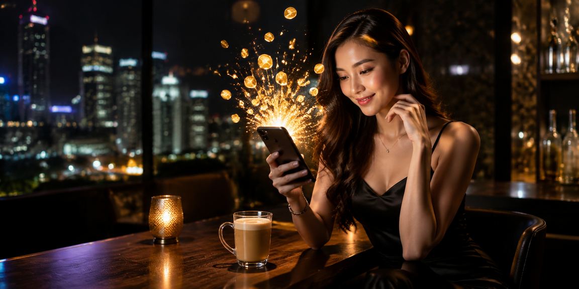 Malaysian esports player in Petaling Jaya using d10 on mobile